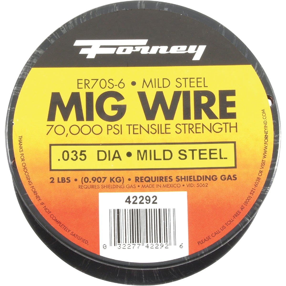 2LB .035 MIG WIRE - 42292 by Forney Industries