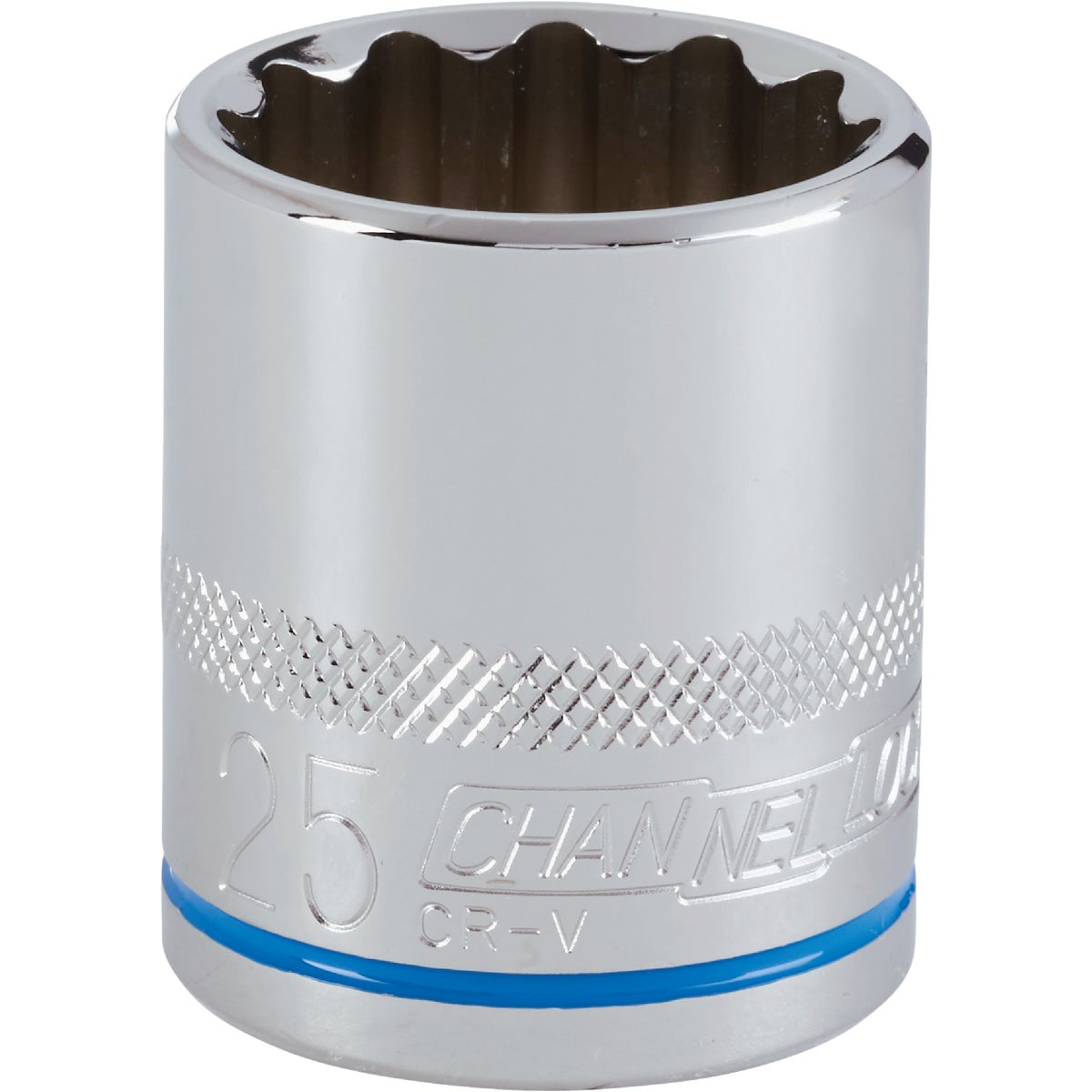 25MM 1/2 DRIVE SOCKET - 12725 by Apex Tool Group
