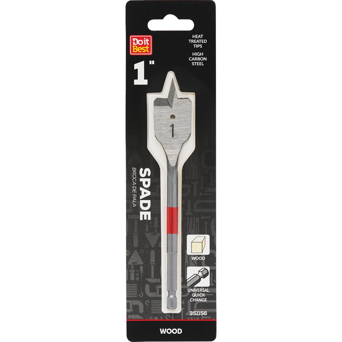 1" SPADE BIT - 278391DB by Mibro/gs