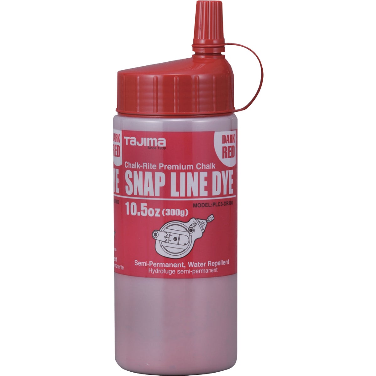 10.5OZ RED PERM CHALK - PLC3DR300 by Tajima Tool Corp