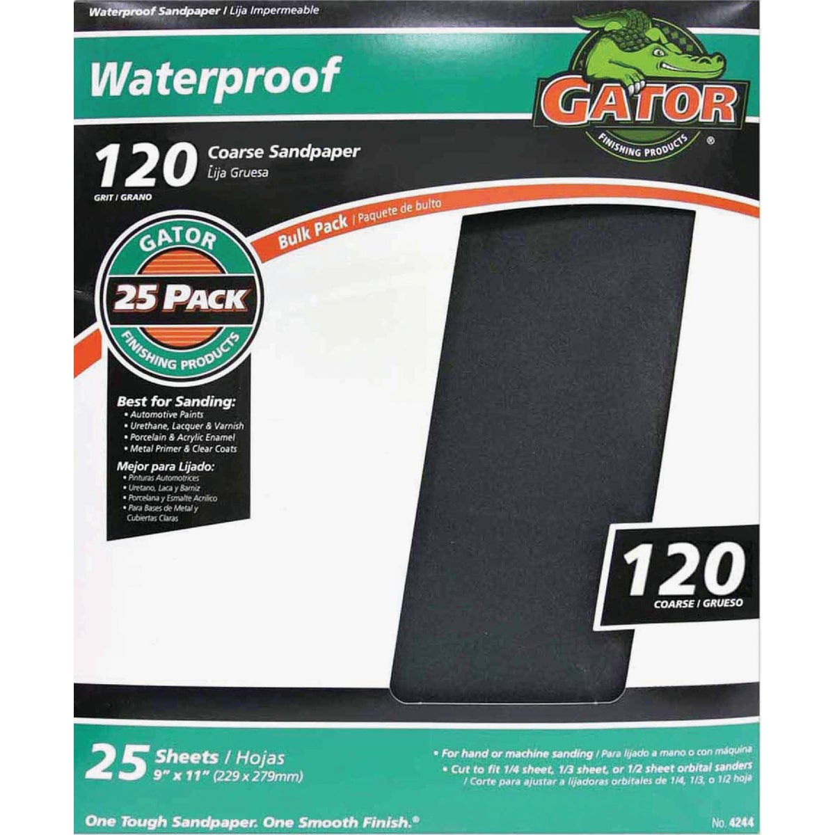 120G WET/DRY SANDPAPER - 03286 by Ali Industries Inc