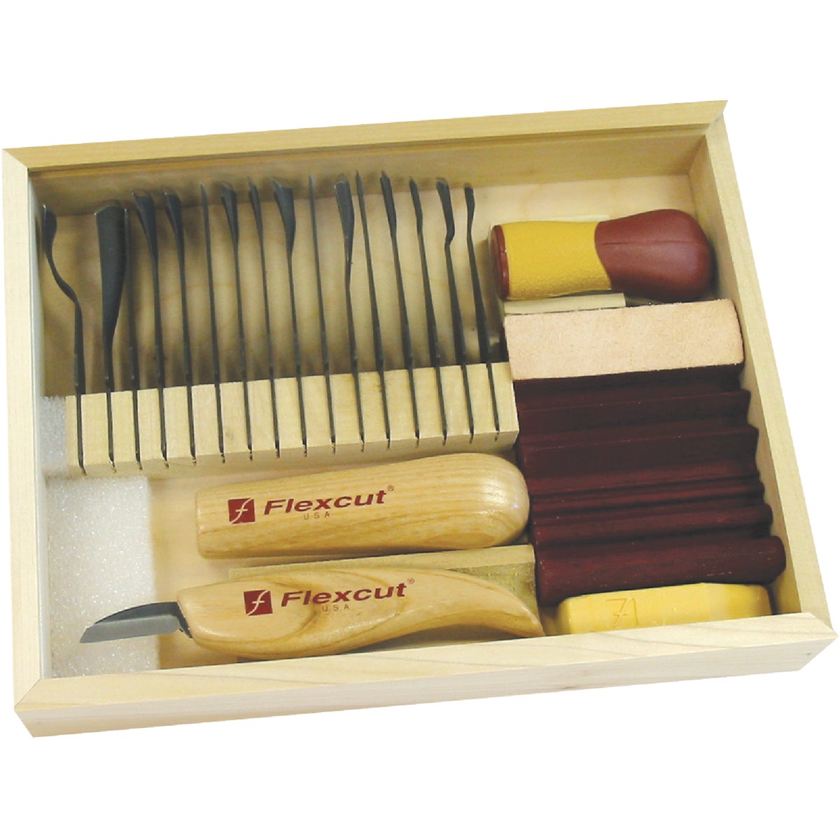 DLX STARTER CARVING SET - SK108 by Flexcut Tool Co