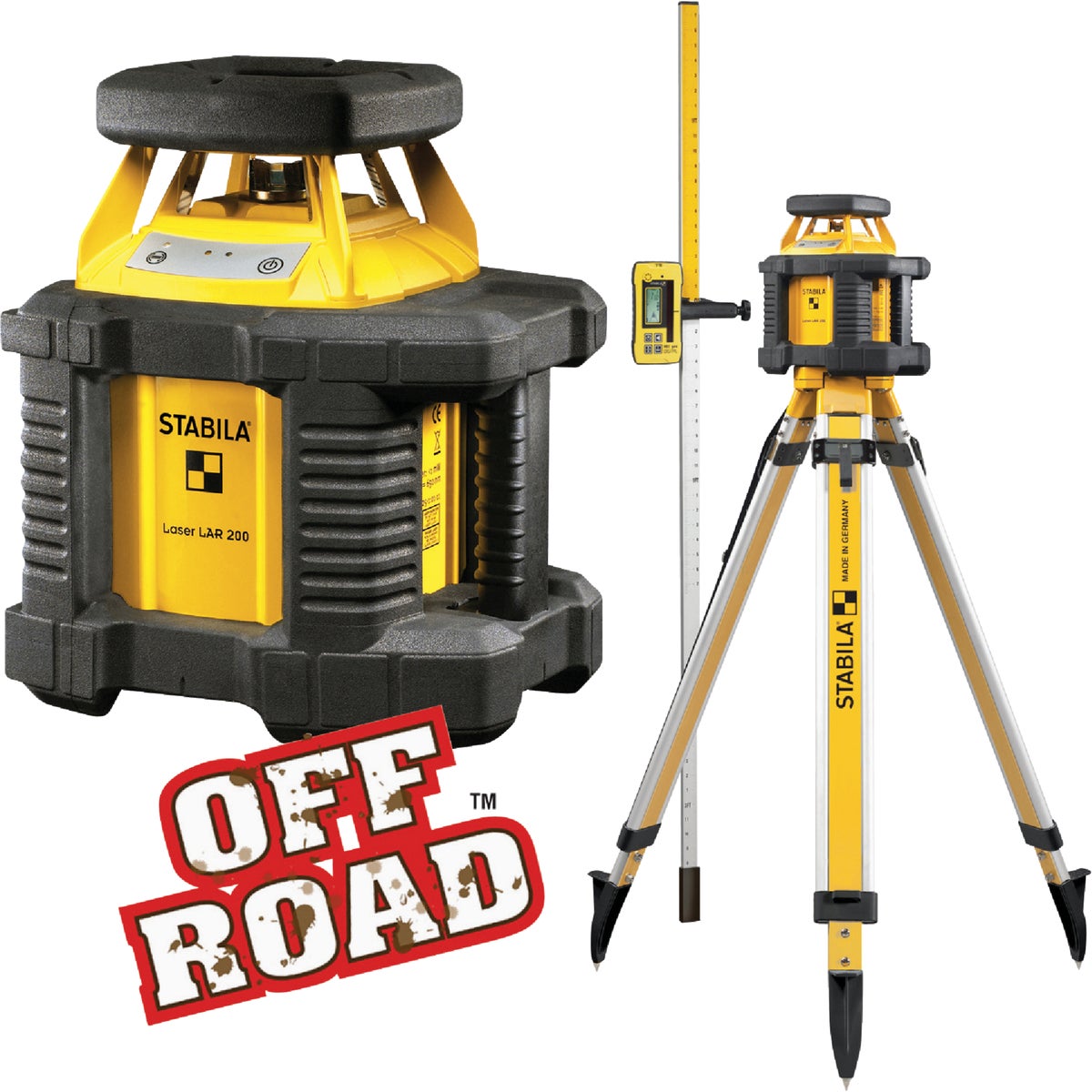 OFFROAD ROT LASER SYSTEM - 05500TR by Stabila