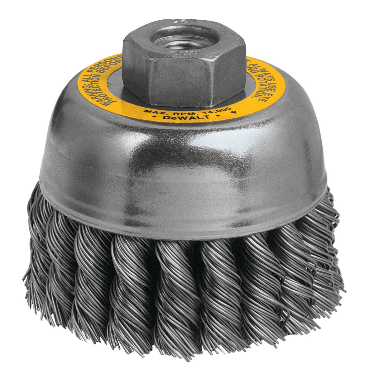 3" KNOTTED CUP BRUSH - DW4915 by DeWalt
