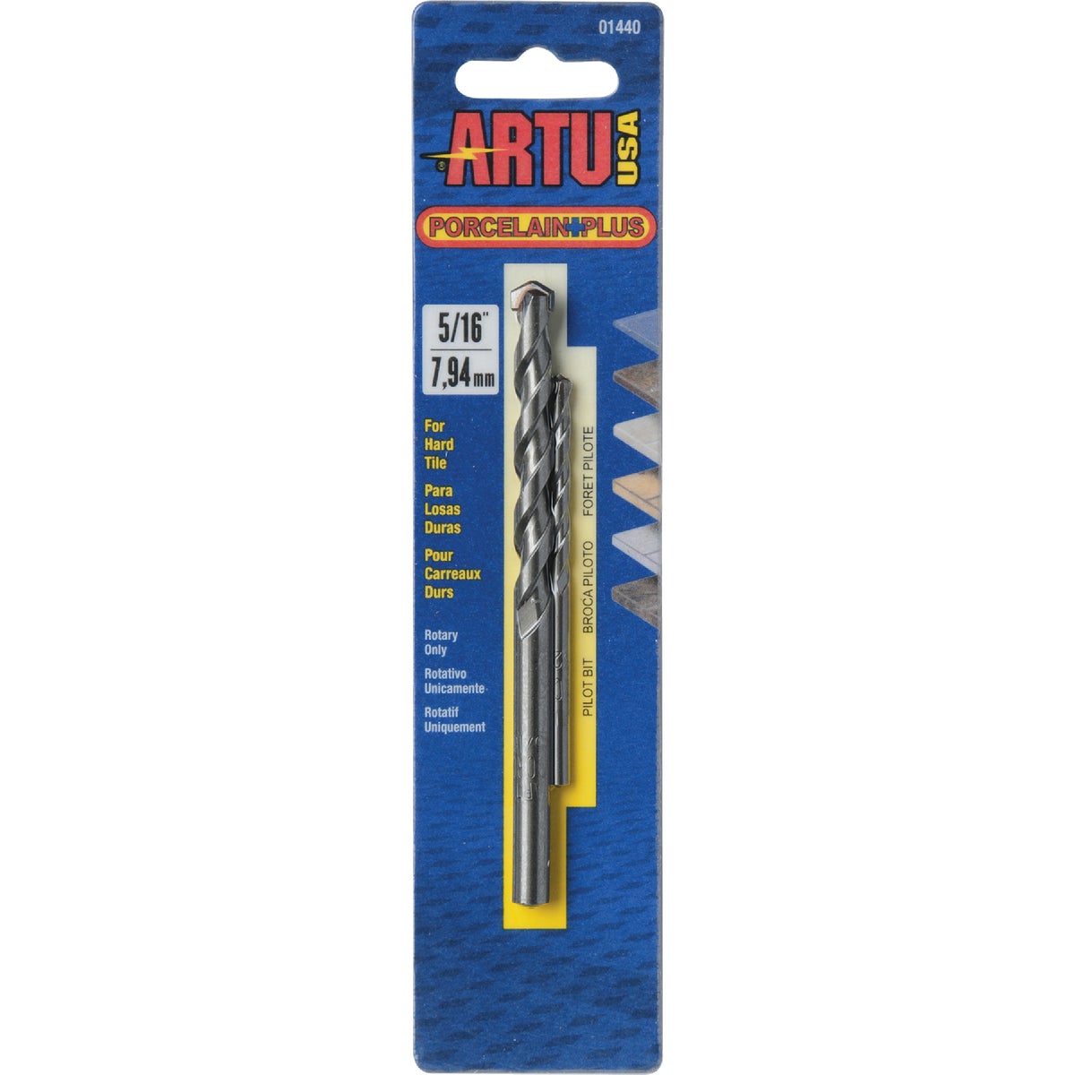 5/16" PORC AND TILE BIT - 01440 by Artu Usa Inc