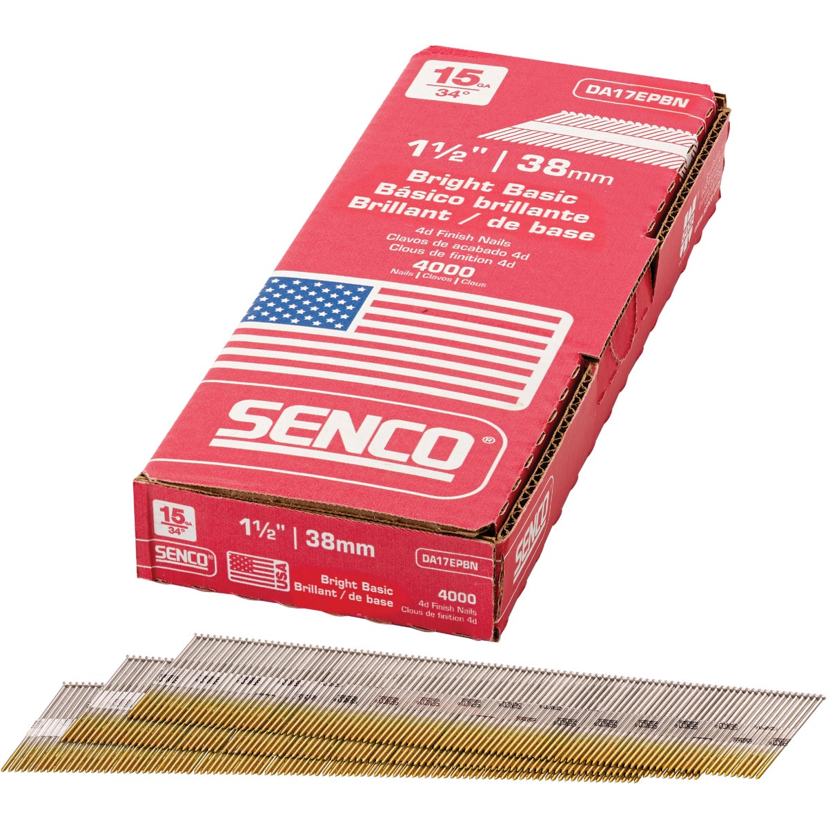 1-1/2" FINISH NAIL - DA17EPBN by Senco Brands
