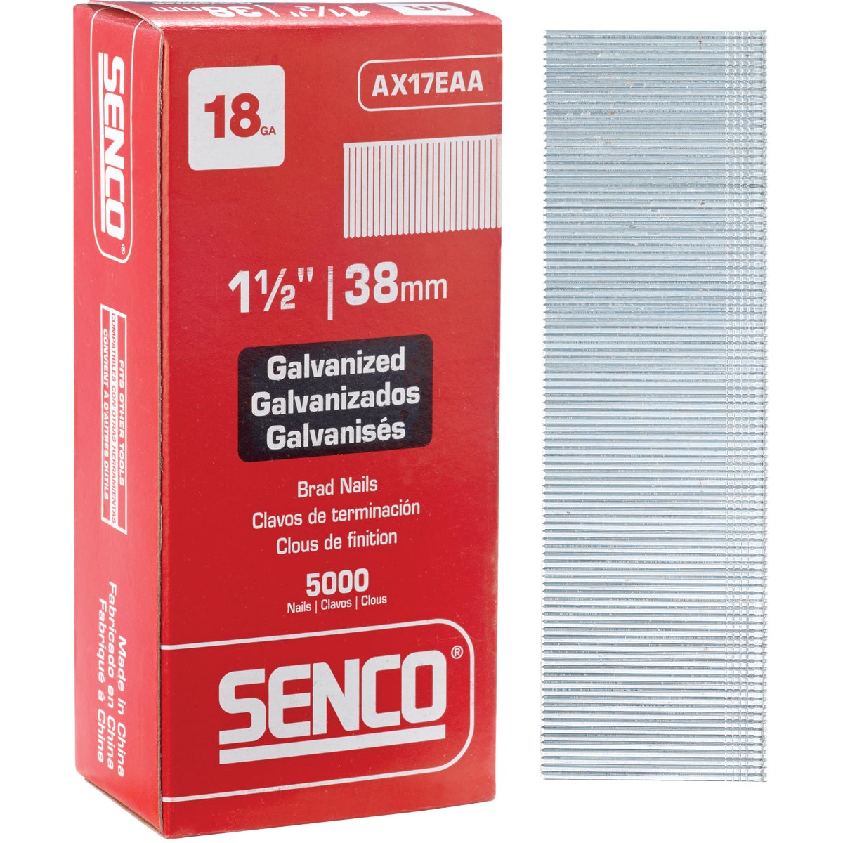 1-1/2" 18GA BRAD - AX17EAA by Senco Brands