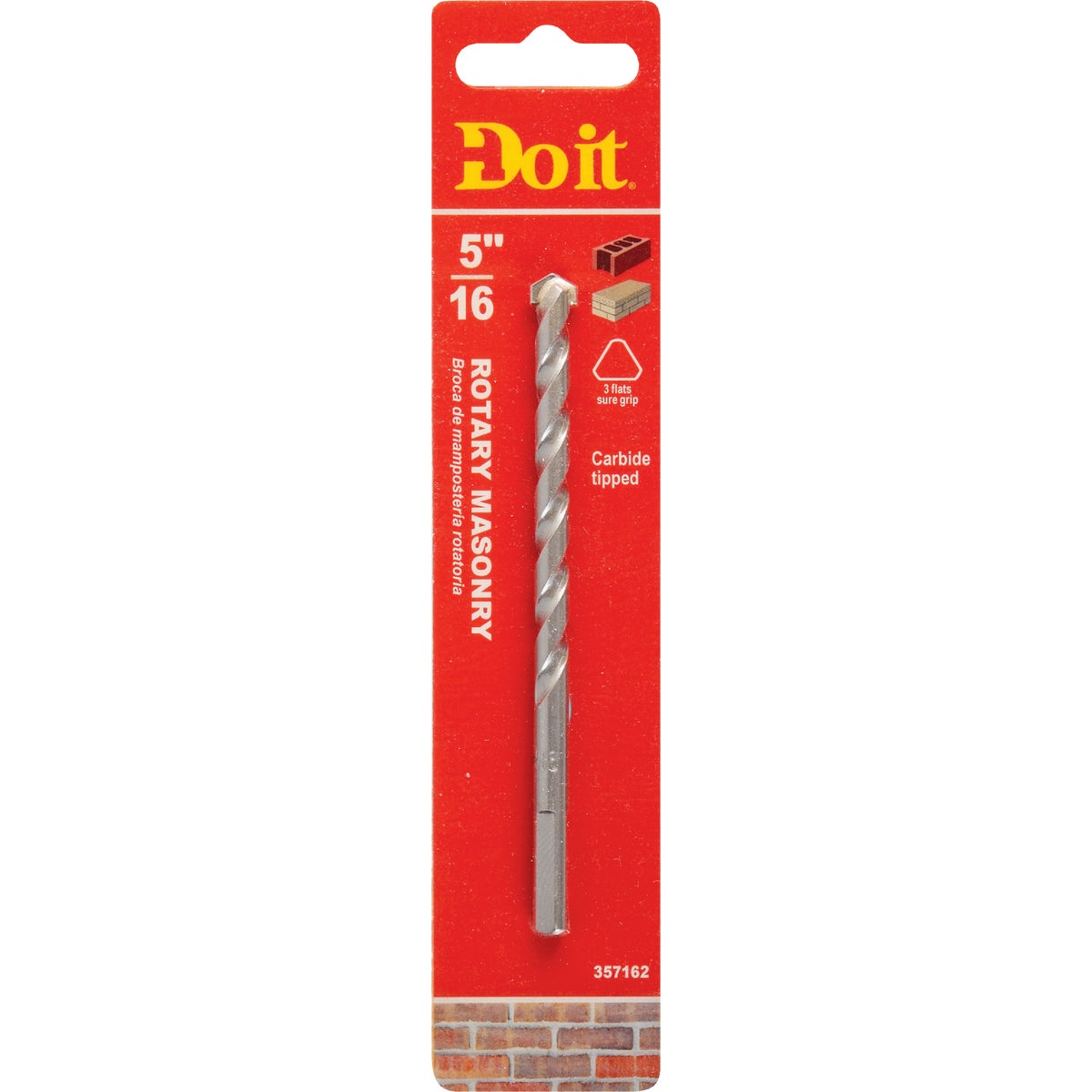 5/16" MASONRY DRILL BIT - 260691DB by Mibro/gs
