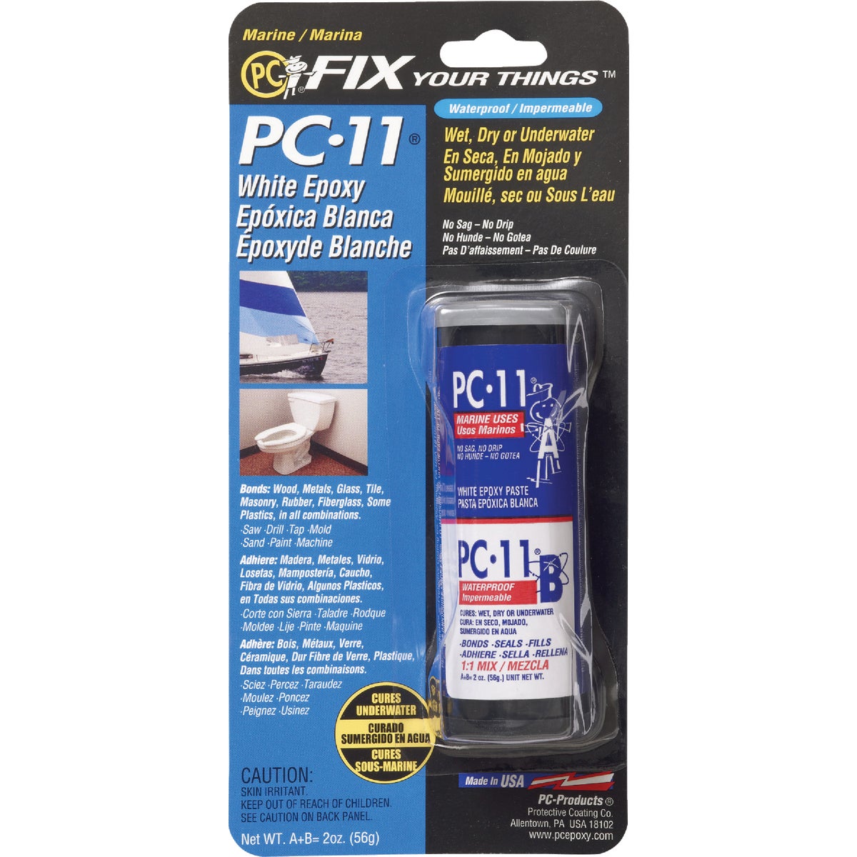 2OZ PC-11 EPOXY PASTE - PC-11-2OZ by Protective Coating