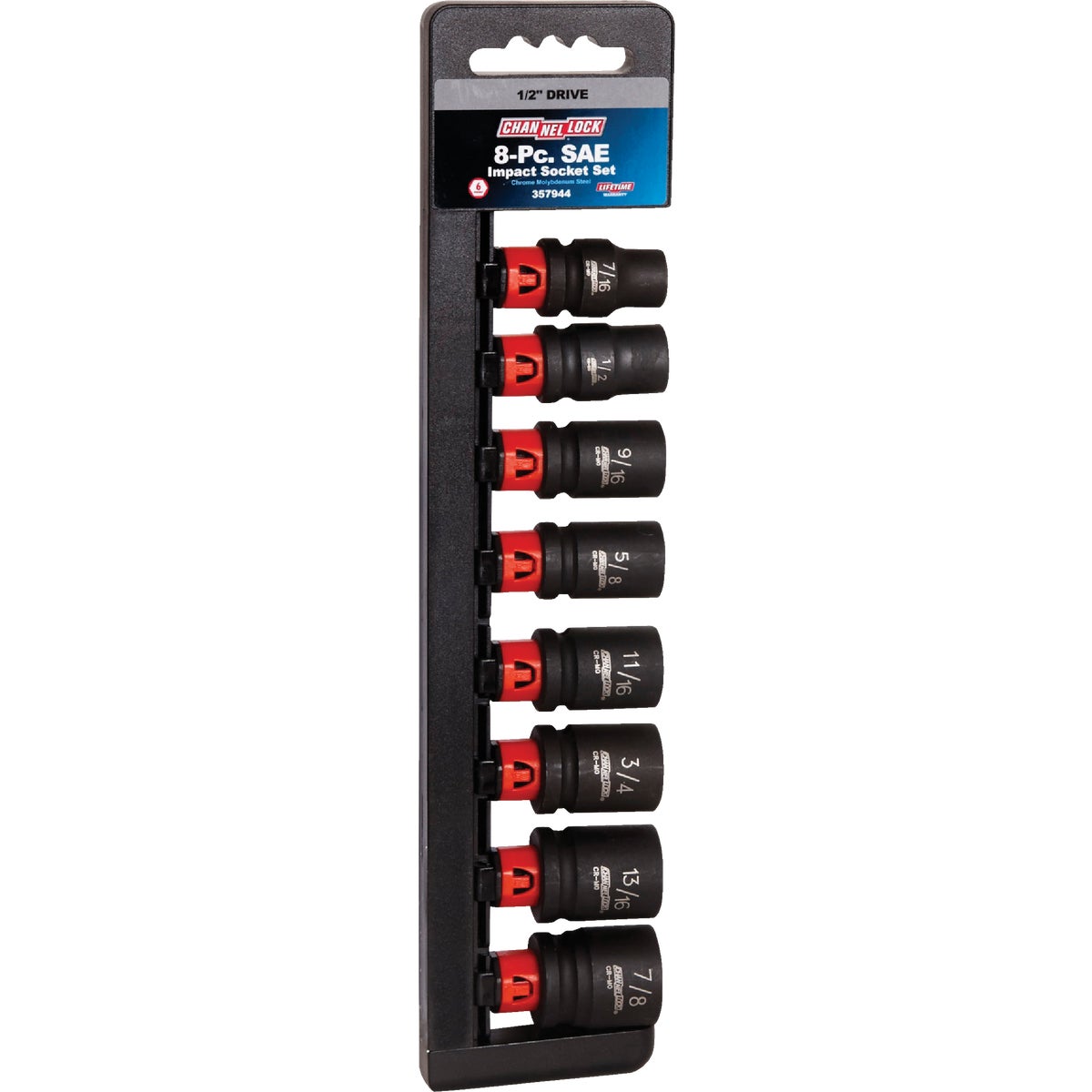 8PC SAE IMPCT SOCKET SET - 357944 by Danaher Tool Ltd