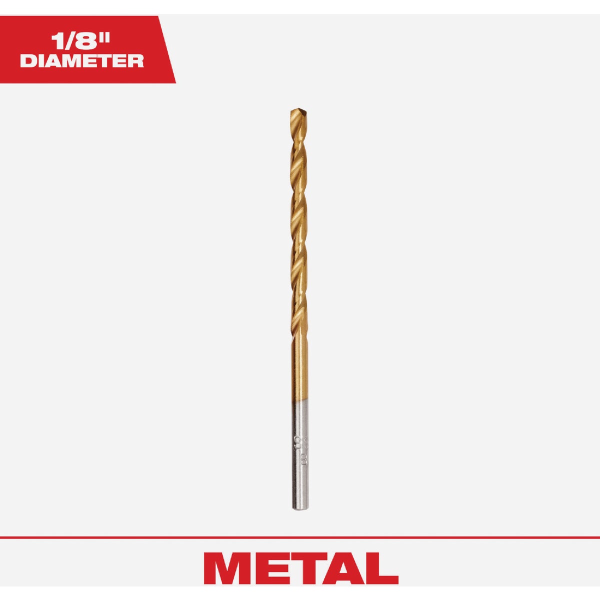 1/8" TITANIUM BIT - 48892205 by Milwaukee Accessory