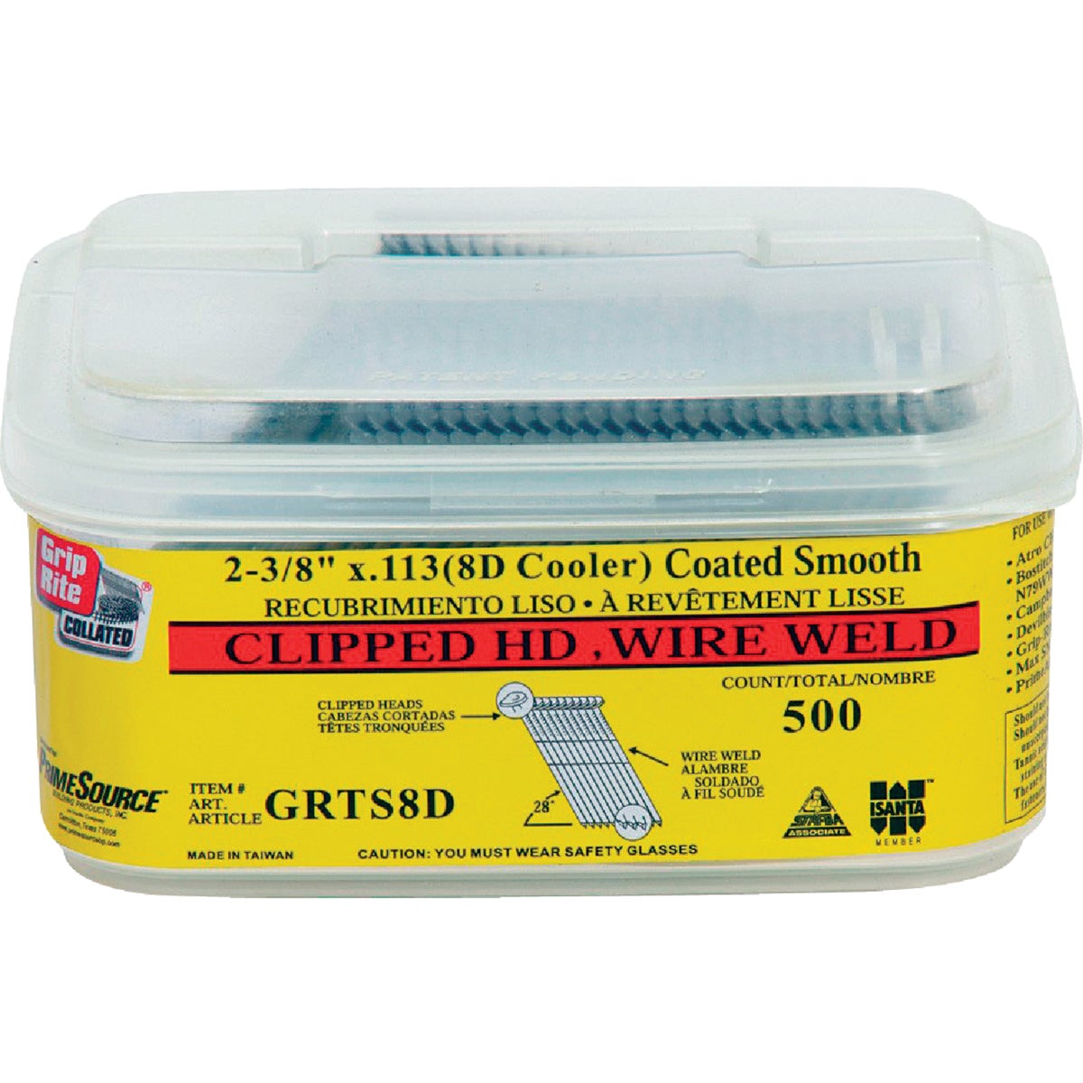 2-3/8"X.113 FRAMING NAIL - GRW8H1 by Prime Source Pneumat