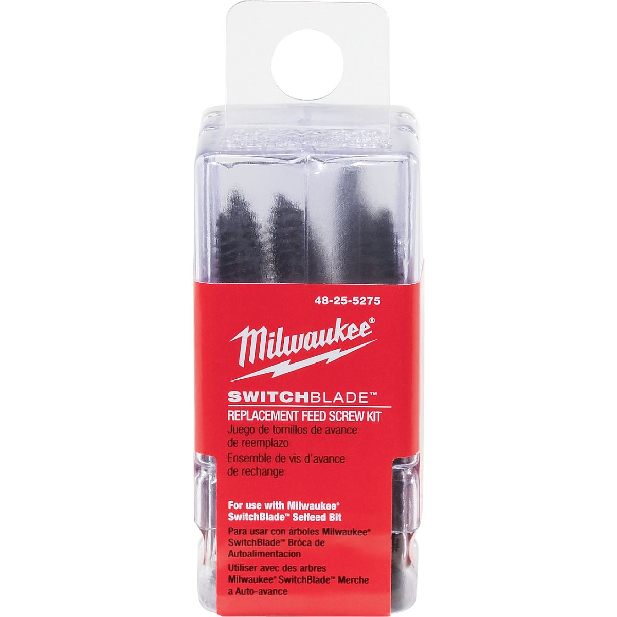 4PK SELF-FEED SCREW TIPS - 48255275 by Milwaukee Accessory