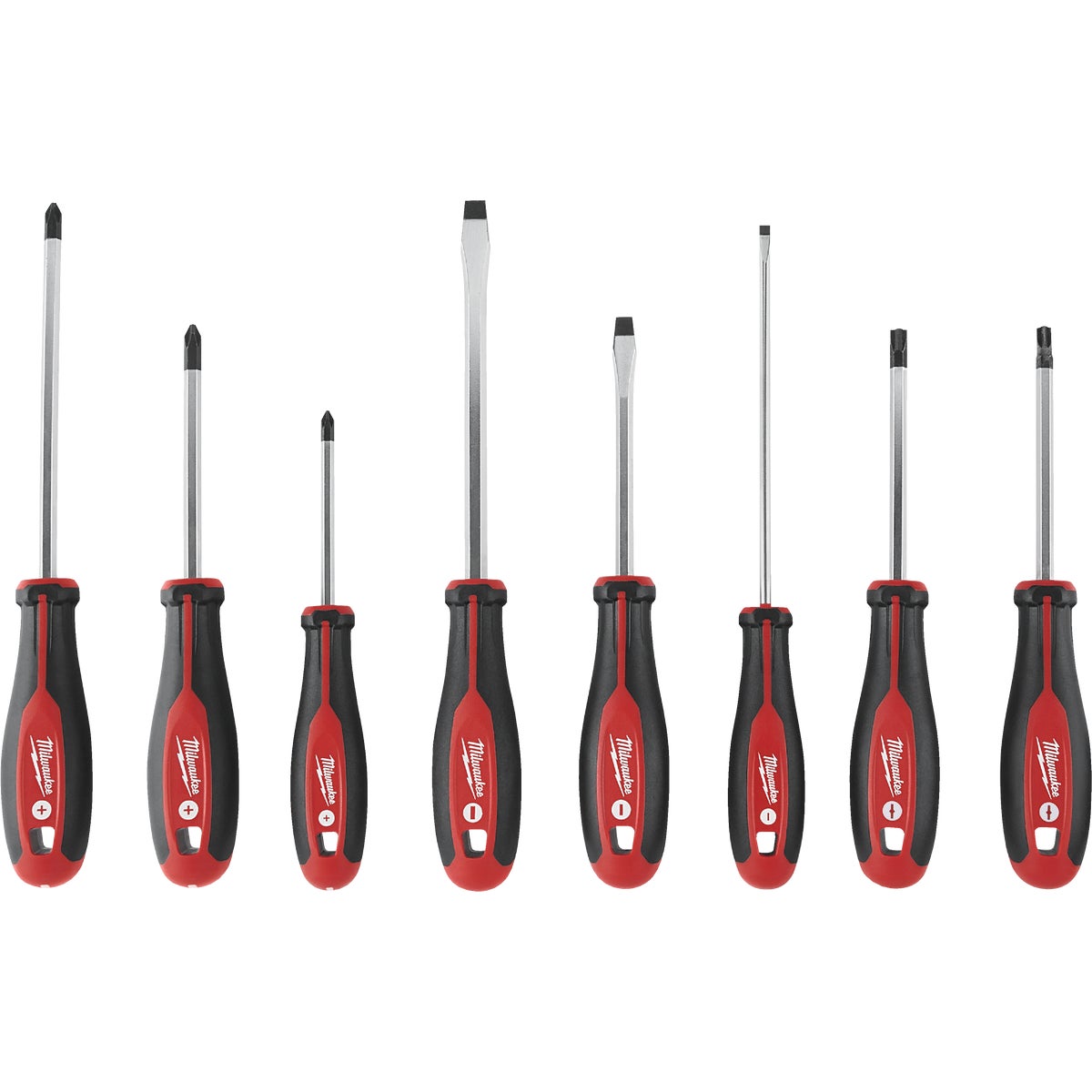 8PC SCREWDRIVER SET - 48-22-2008 by Milwaukee Elec Tool