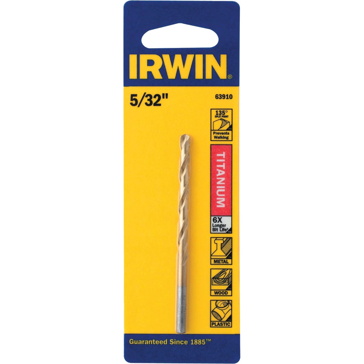 5/32" TITANIUM DRILL BIT - DW1310 by DeWalt