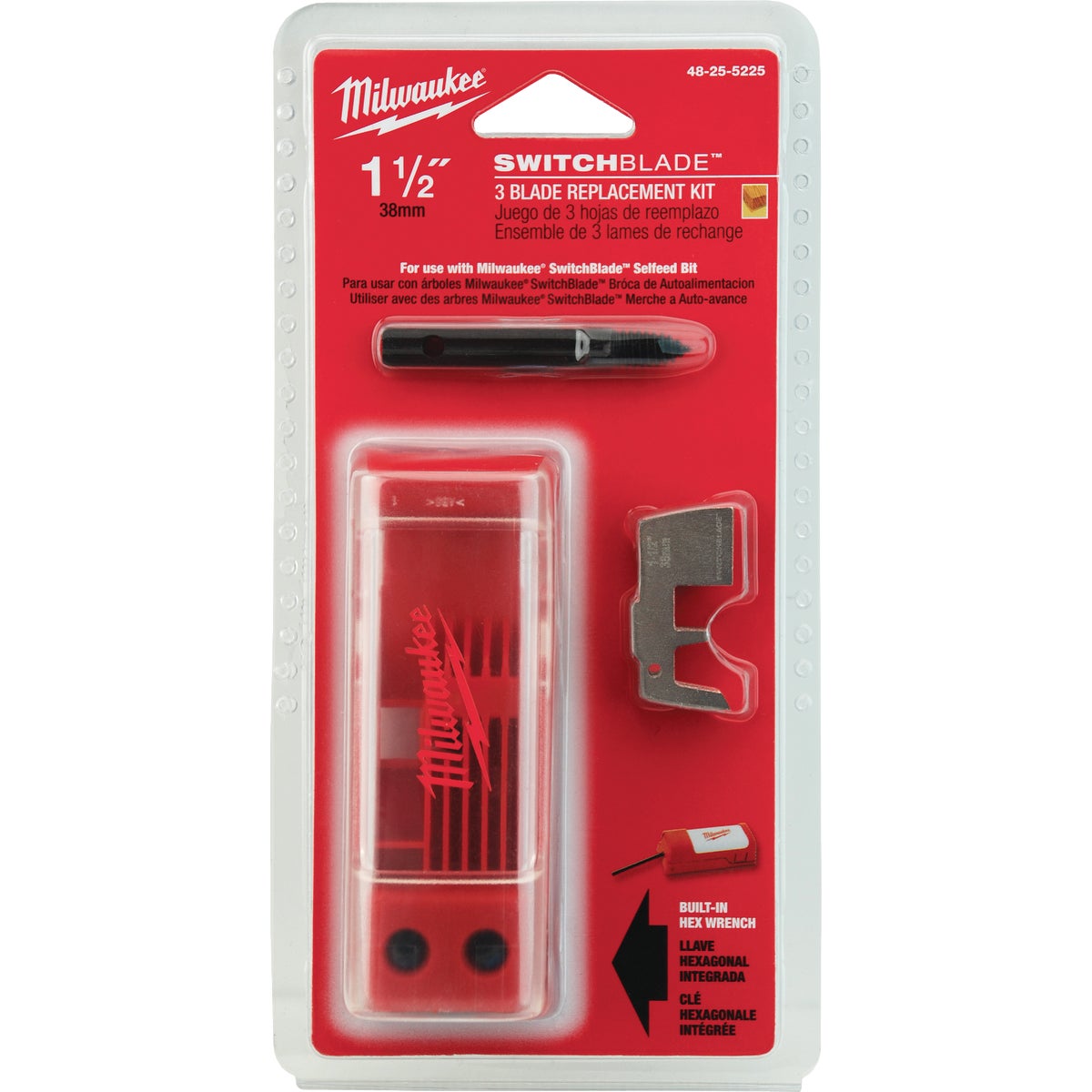 3PK 1-1/2" SWITCHBLADES - 48255225 by Milwaukee Accessory