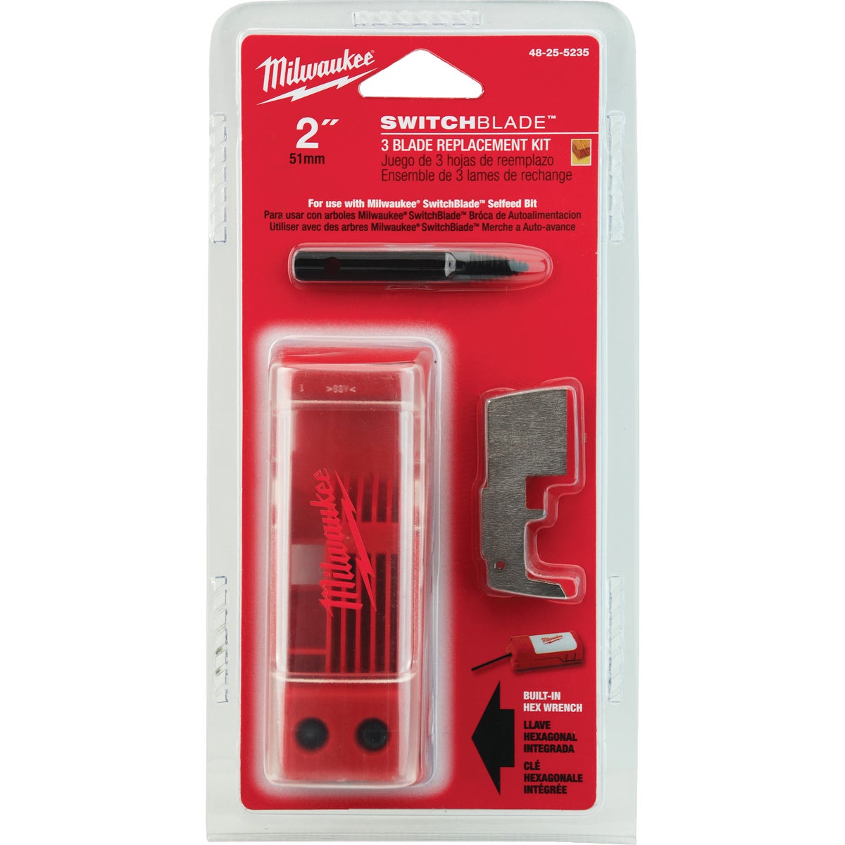3PK 2" SWITCHBLADES - 48255235 by Milwaukee Accessory