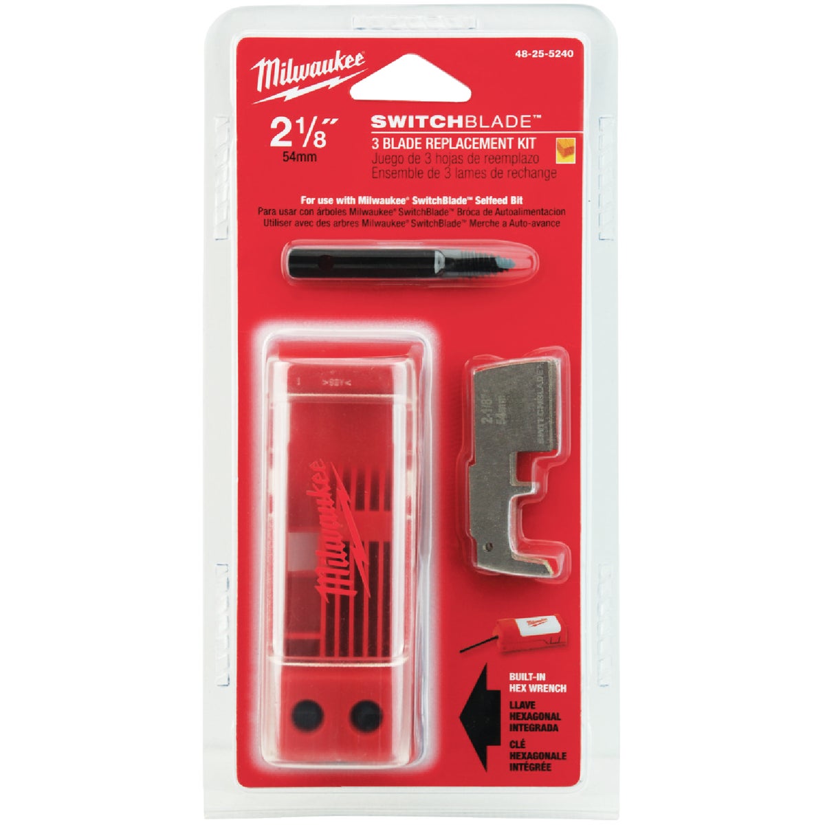 3PK 2-1/8" SWITCHBLADES - 48255240 by Milwaukee Accessory