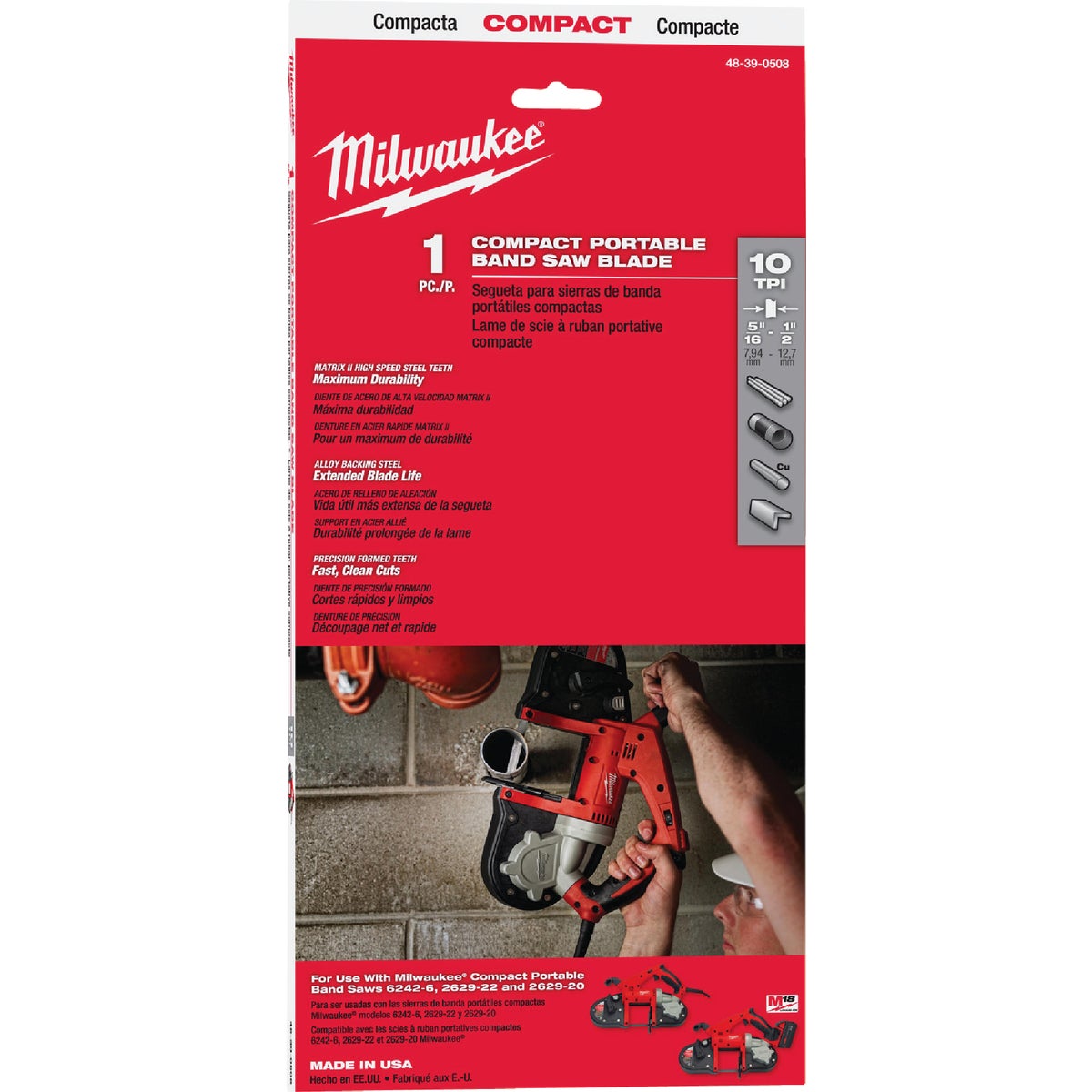 10T 35-3/8" SAW BLADE - 48390508 by Milwaukee Accessory