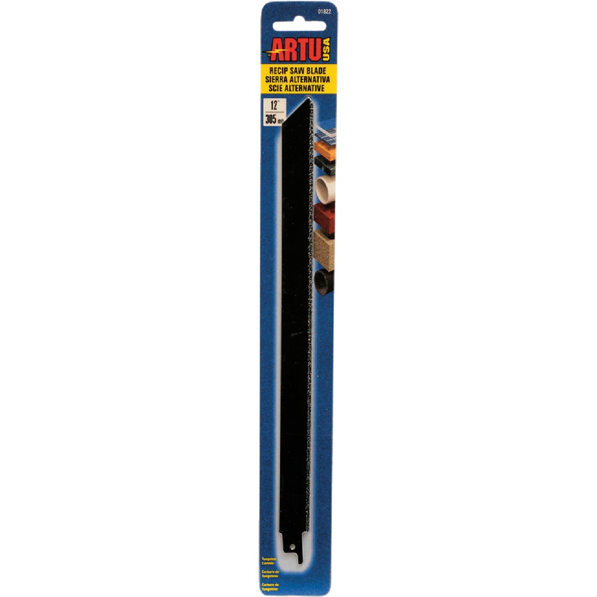 12" TC GRIT RECIP BLADE - 01822 by Artu Usa Inc
