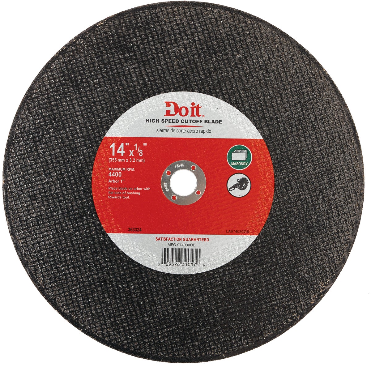 14" MASONRY BLADE - 974030DB by Mibro/gs