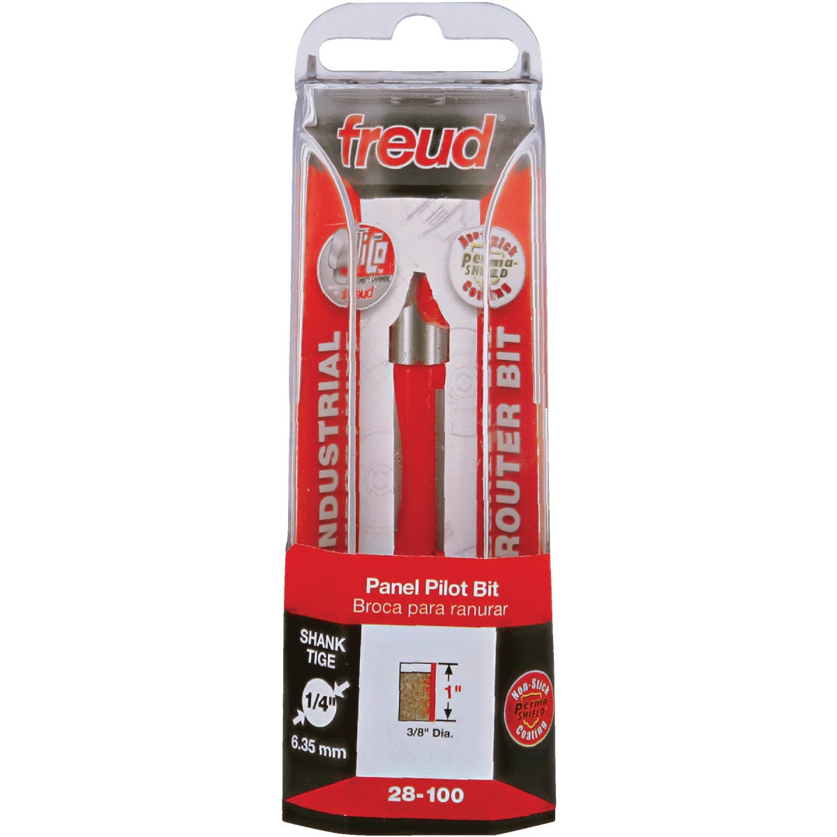 3/8" DBL FLUTE PANEL BIT - 28-100 by Freud Inc