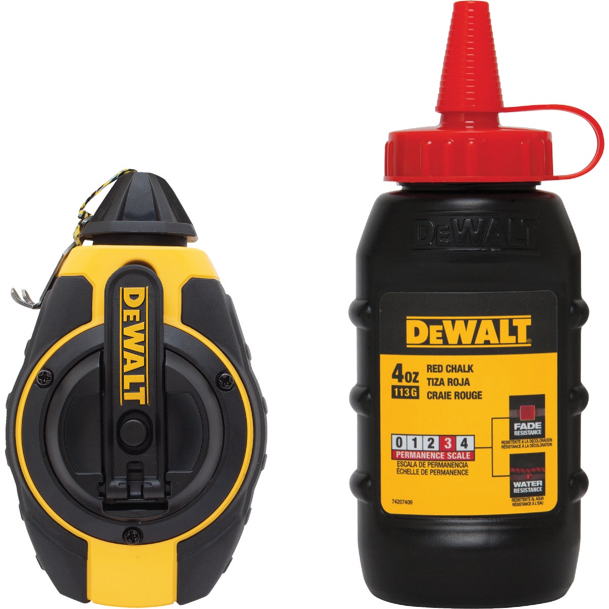 RED CHALK REEL KIT - DWHT47144 by Stanley Tools