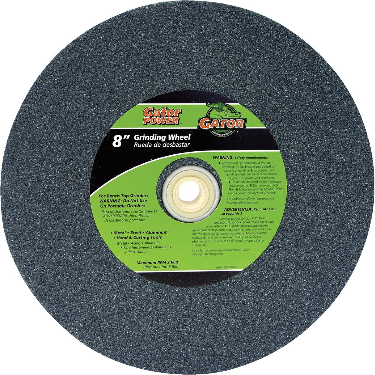 8" 60G GRINDING WHEEL - 6001 by Ali Industries Inc