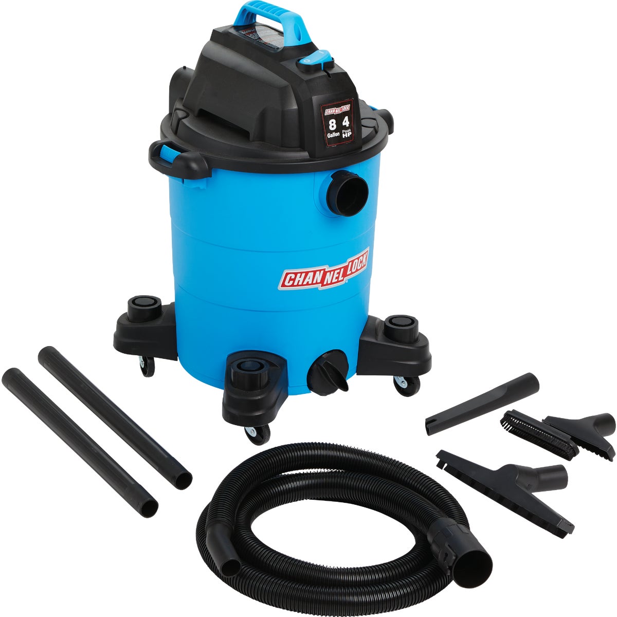 8GAL 4 HP WET/DRY VAC - VQ810PF.CL by Channellock&reg;