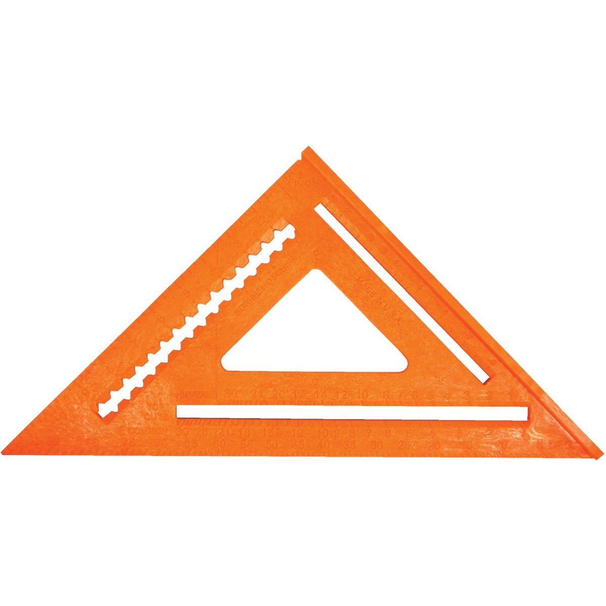 7" RAFTER ANGLE SQUARE - RAS-70B-ORAN by Johnson Level & Tool