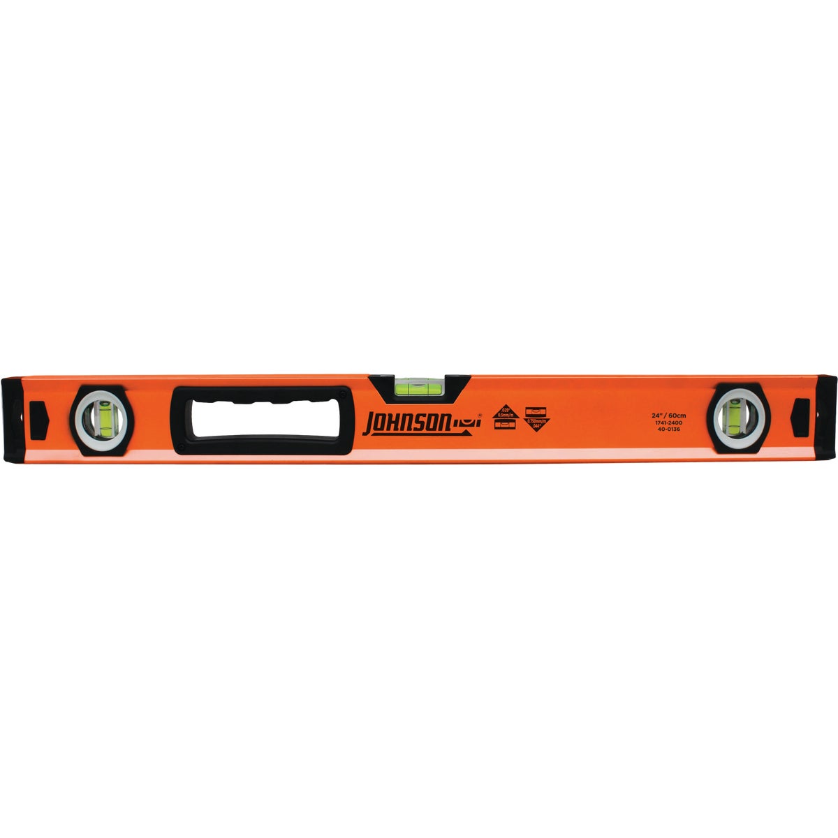 24" ALUM BOX BEAM LEVEL - 1711-2400 by Johnson Level & Tool