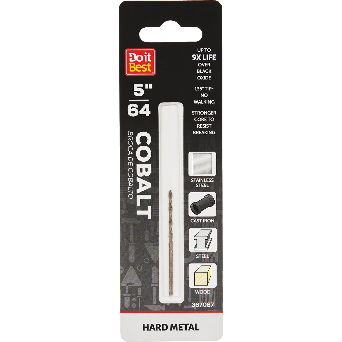5/64" COBALT DRILL BIT - 248641DB by Mibro/gs