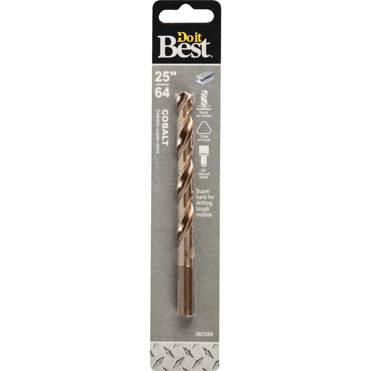 25/64" COBALT DRILL BIT - 250891DB by Mibro/gs