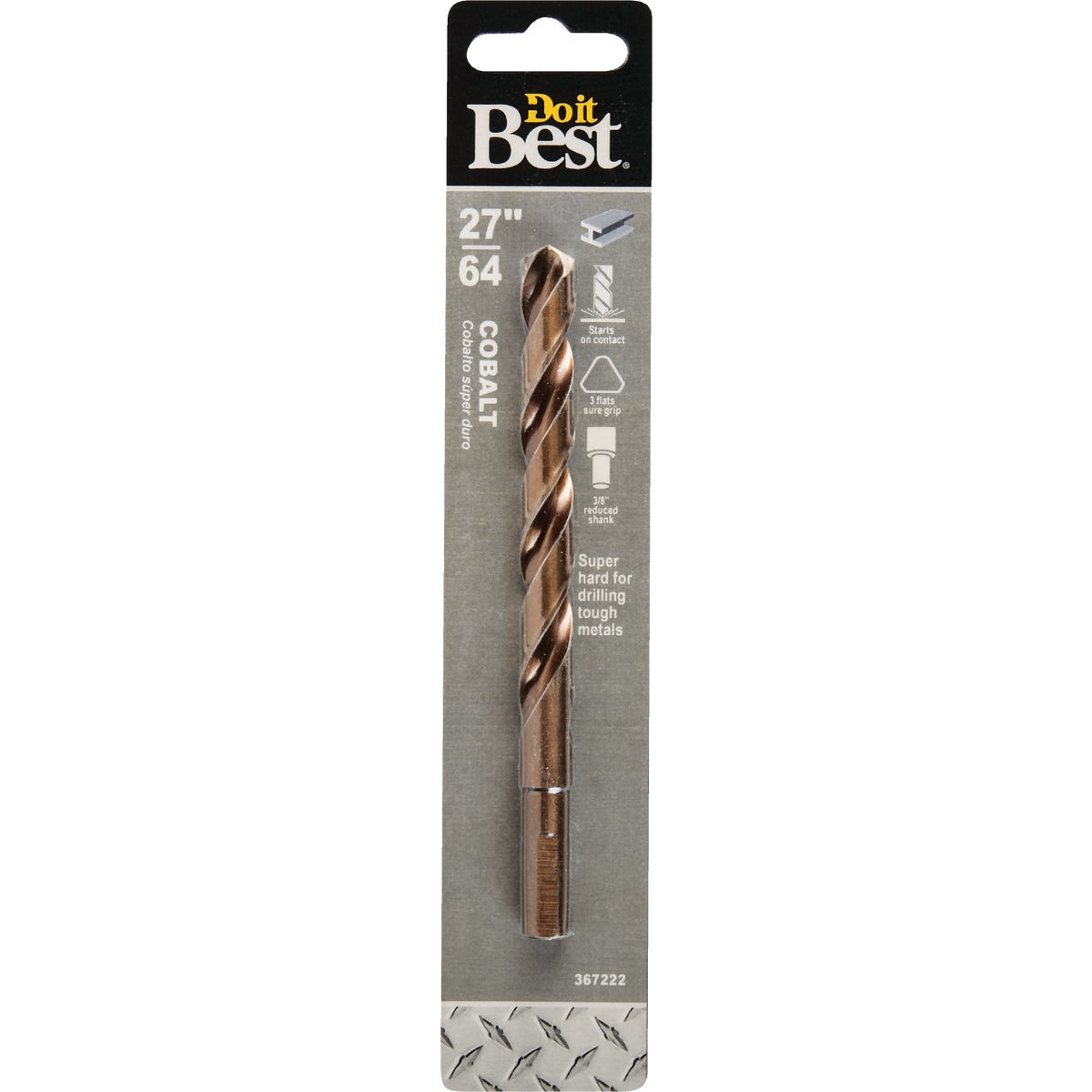 27/64" COBALT DRILL BIT - 251001DB by Mibro/gs