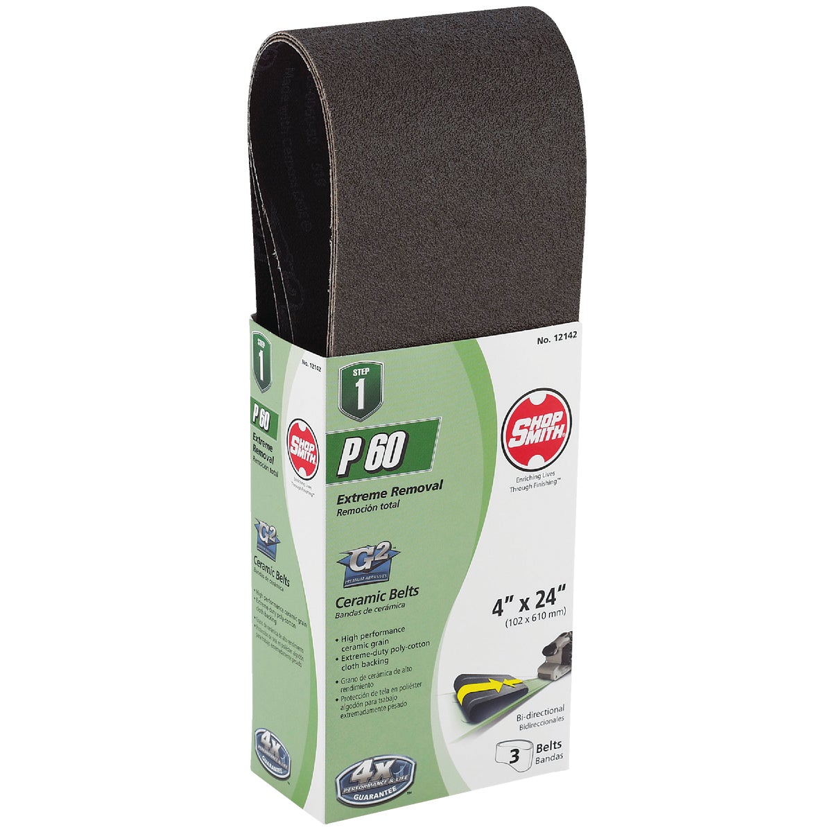 3PK 4X24 60 CERAMIC BELT - 12142 by Ali Industries Inc
