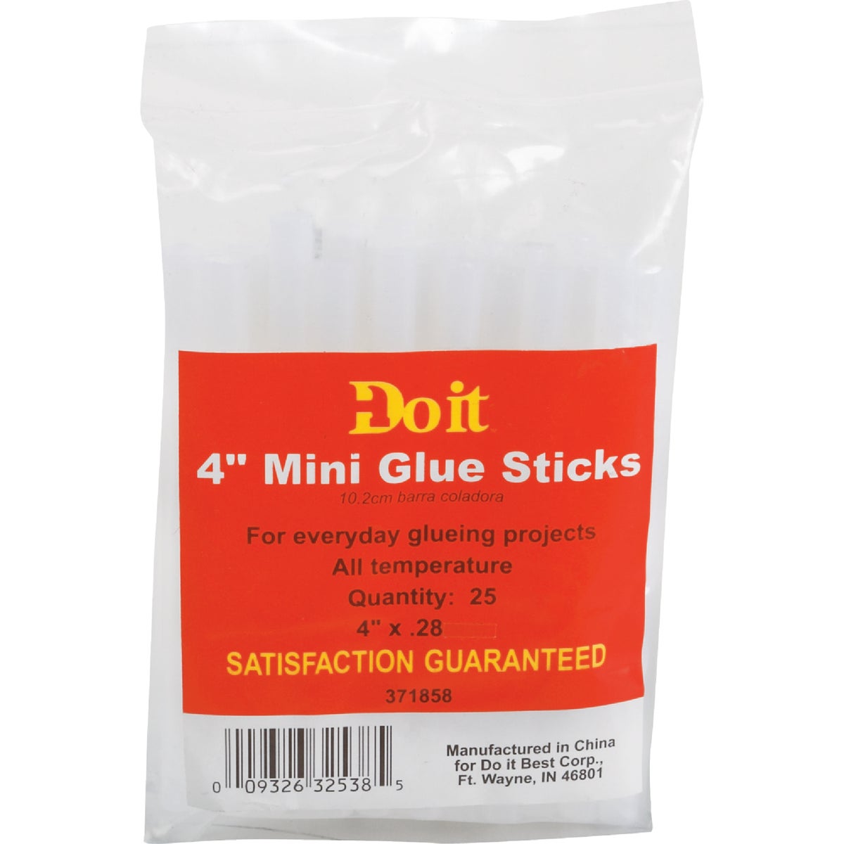 25PK ALL PURPOSE MINI GLUE STICKS