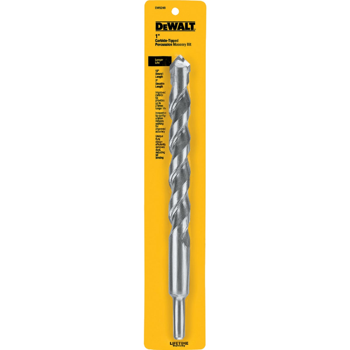 1X12 MASONRY DRILL BIT - DW5249 by DeWalt