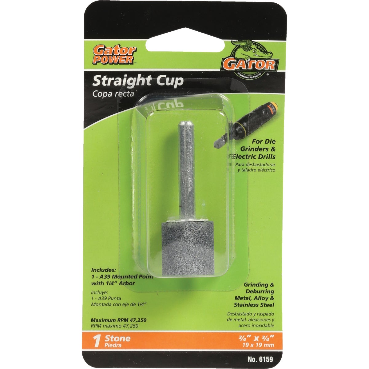 STRGHTCUP GRINDING STONE - 6159 by Ali Industries Inc
