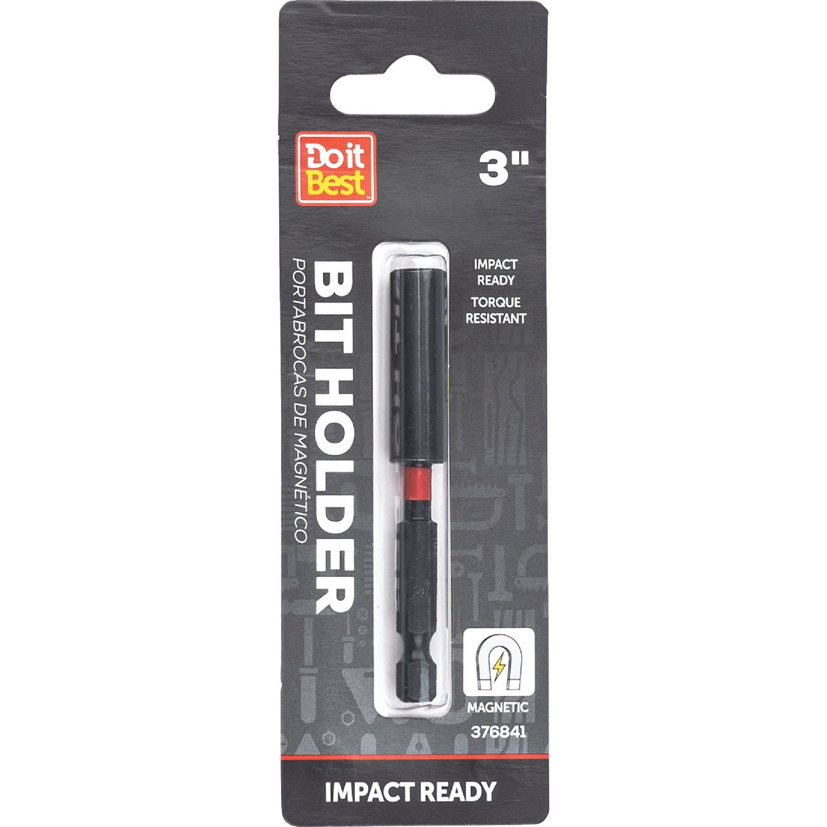 1/4" MAGNETIC BIT HOLDER - 304141DB by Mibro/gs