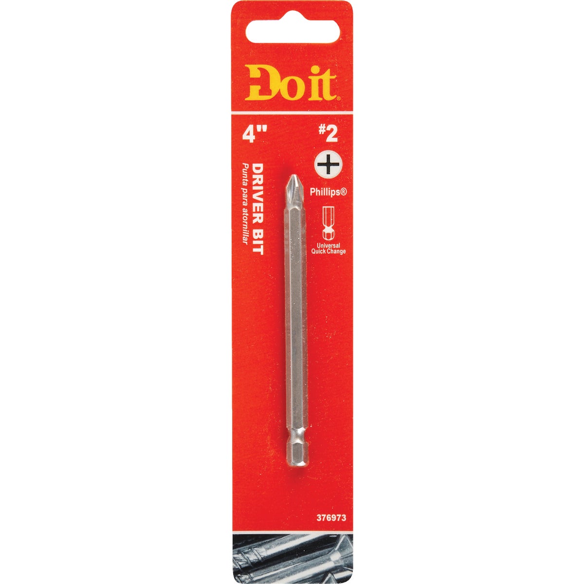 #2 4" PHILLIPS POWER BIT - 375161DB by Mibro/gs