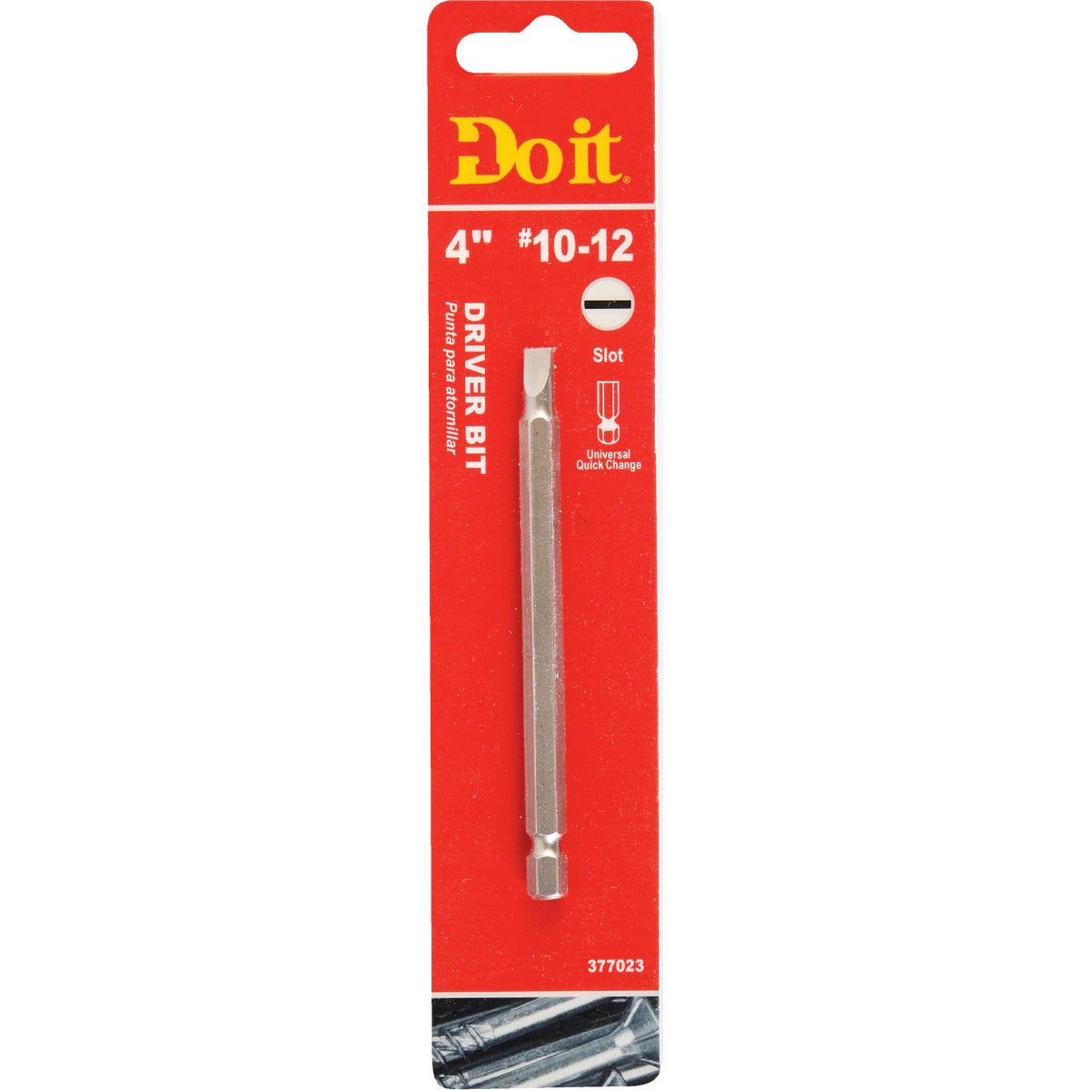 #10-12 4"SLOTD POWER BIT - 376011DB by Mibro/gs
