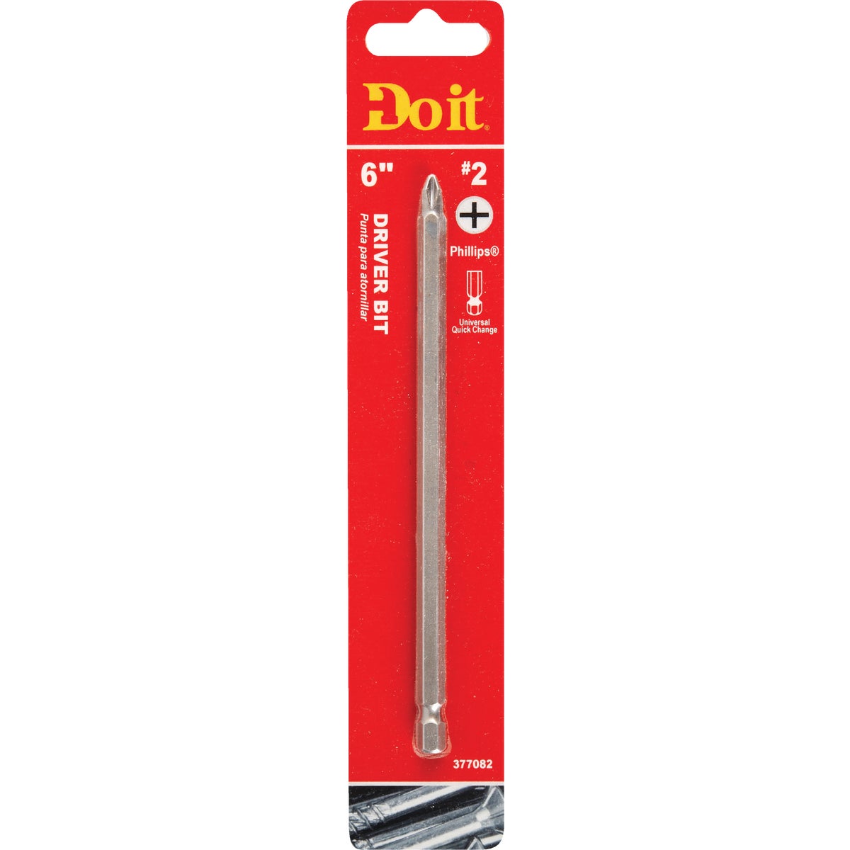 #2 6" PHILLIPS POWER BIT - 376131DB by Mibro/gs