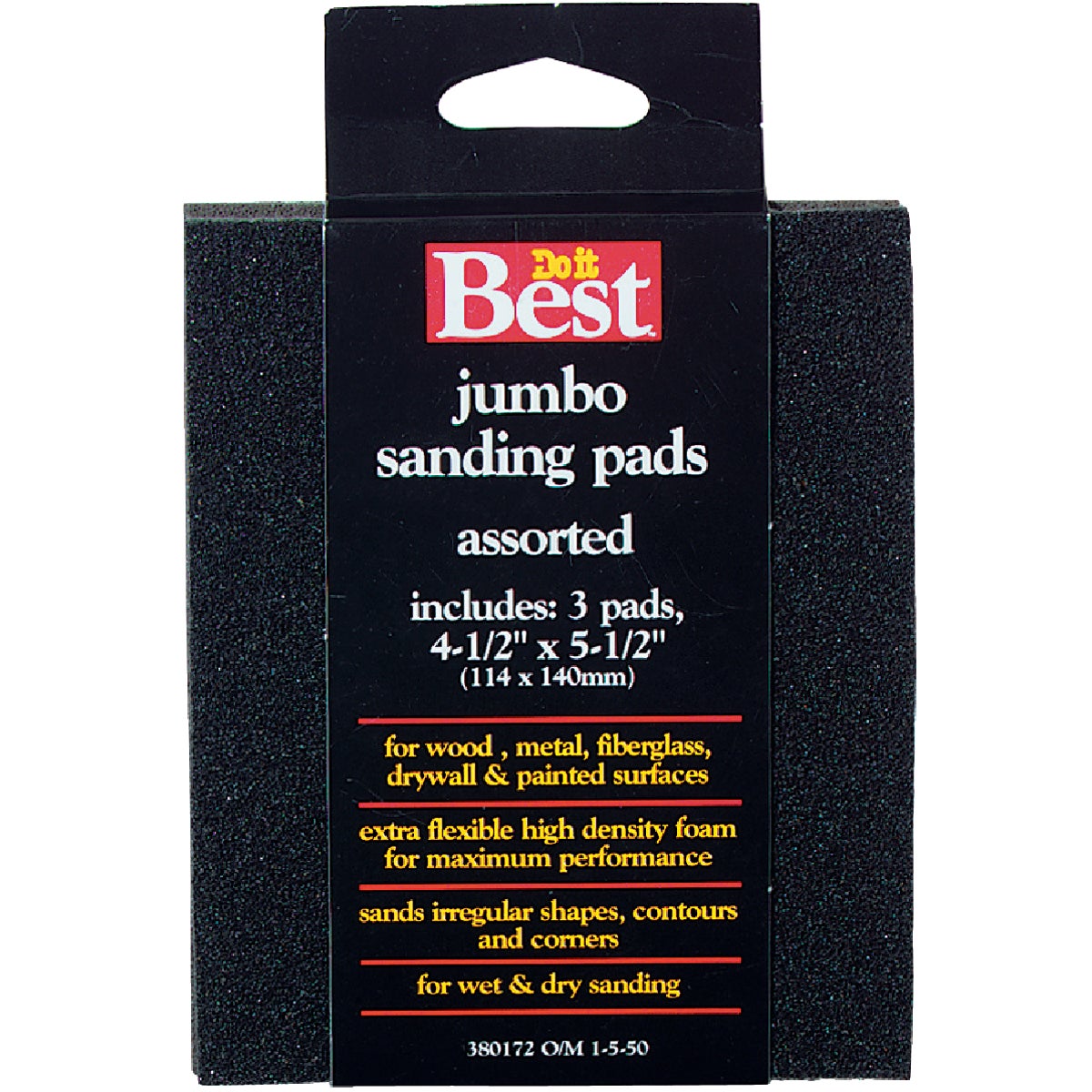 3PK ASTD FLEX SPONGE - 380172 by Ali Industries Inc
