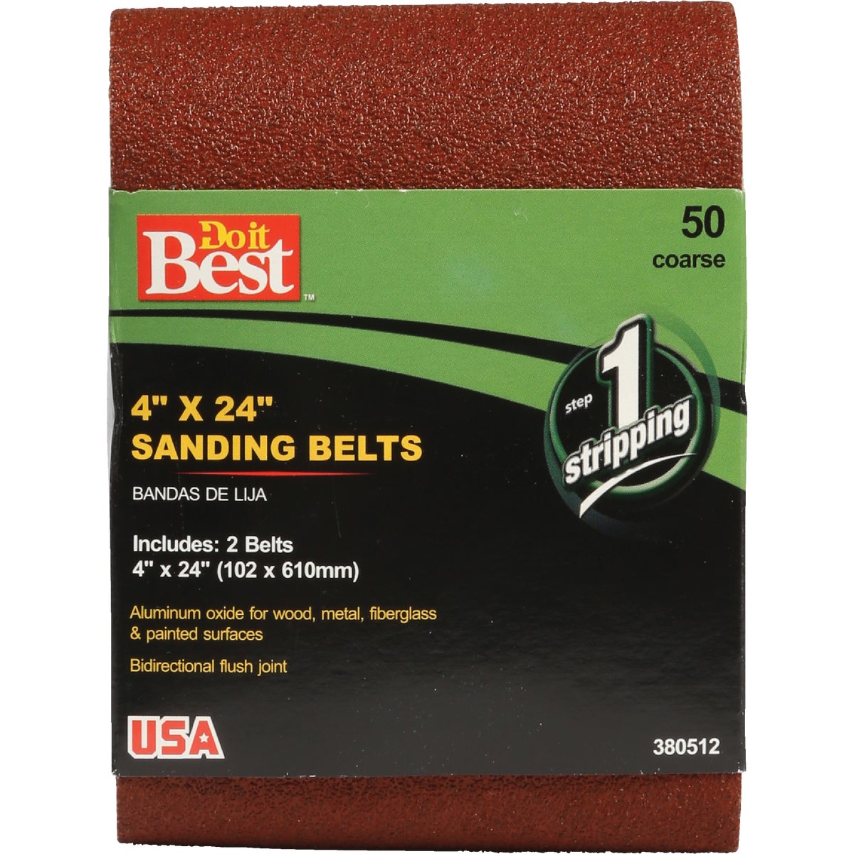 4X24 50G SANDING BELT - 380512 by Ali Industries Inc