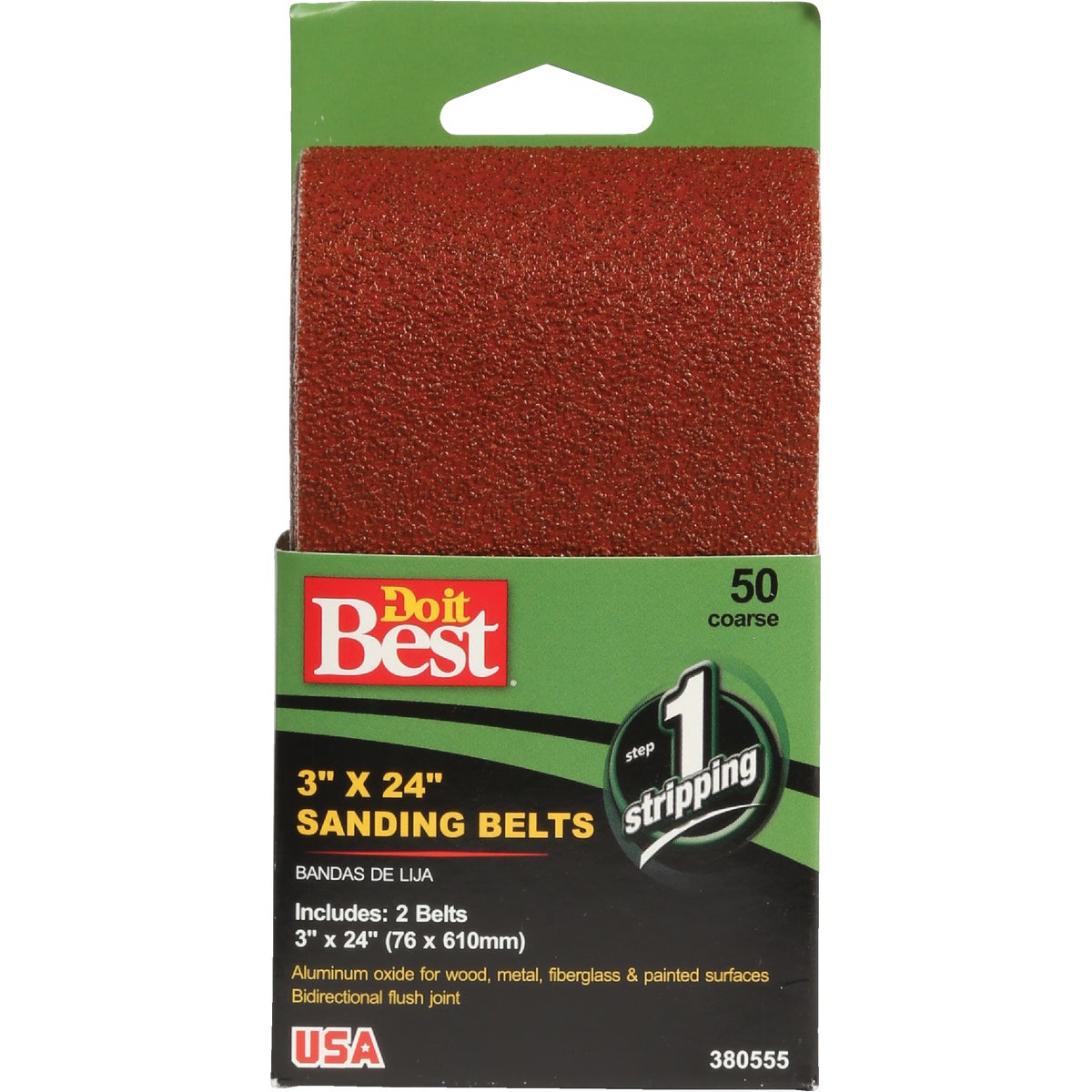3X24 80G SANDING BELT - 380547 by Ali Industries Inc