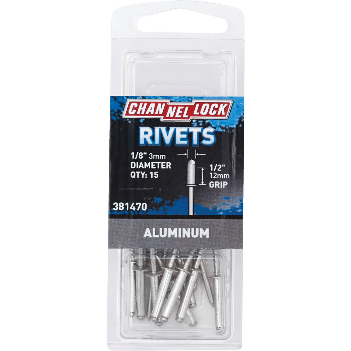 1/8X1/2 ALUM RIVET - 381470 by Do it Best
