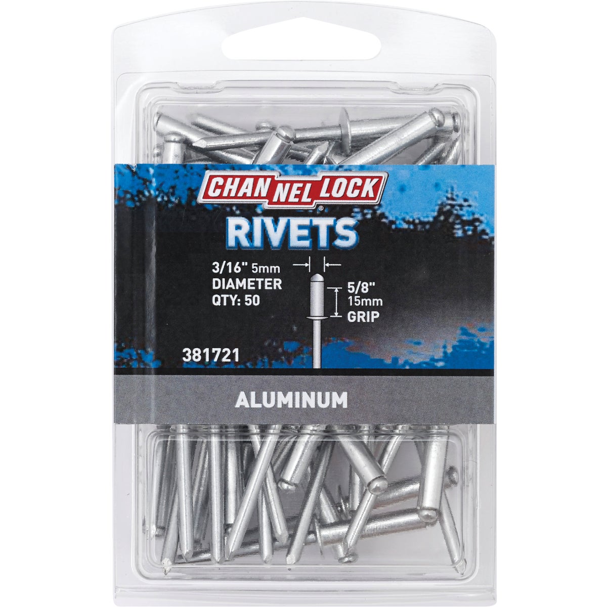 3/16X5/8 ALUM RIVET - 381721 by Do it Best