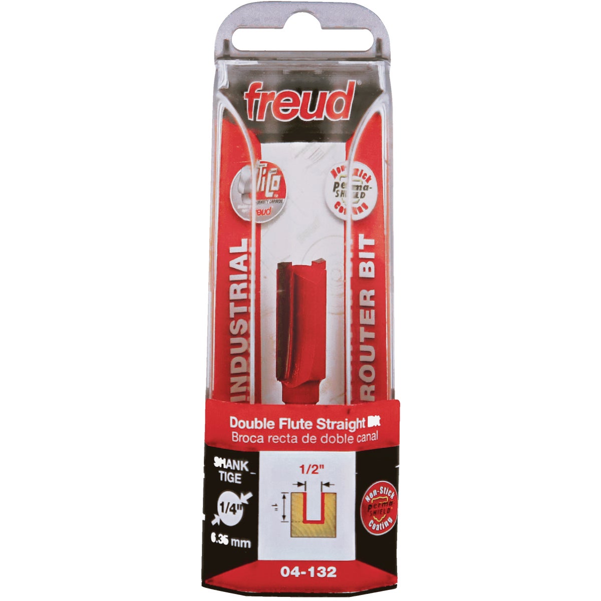 1/2" STRAIGHT BIT - 04-132 by Freud Inc