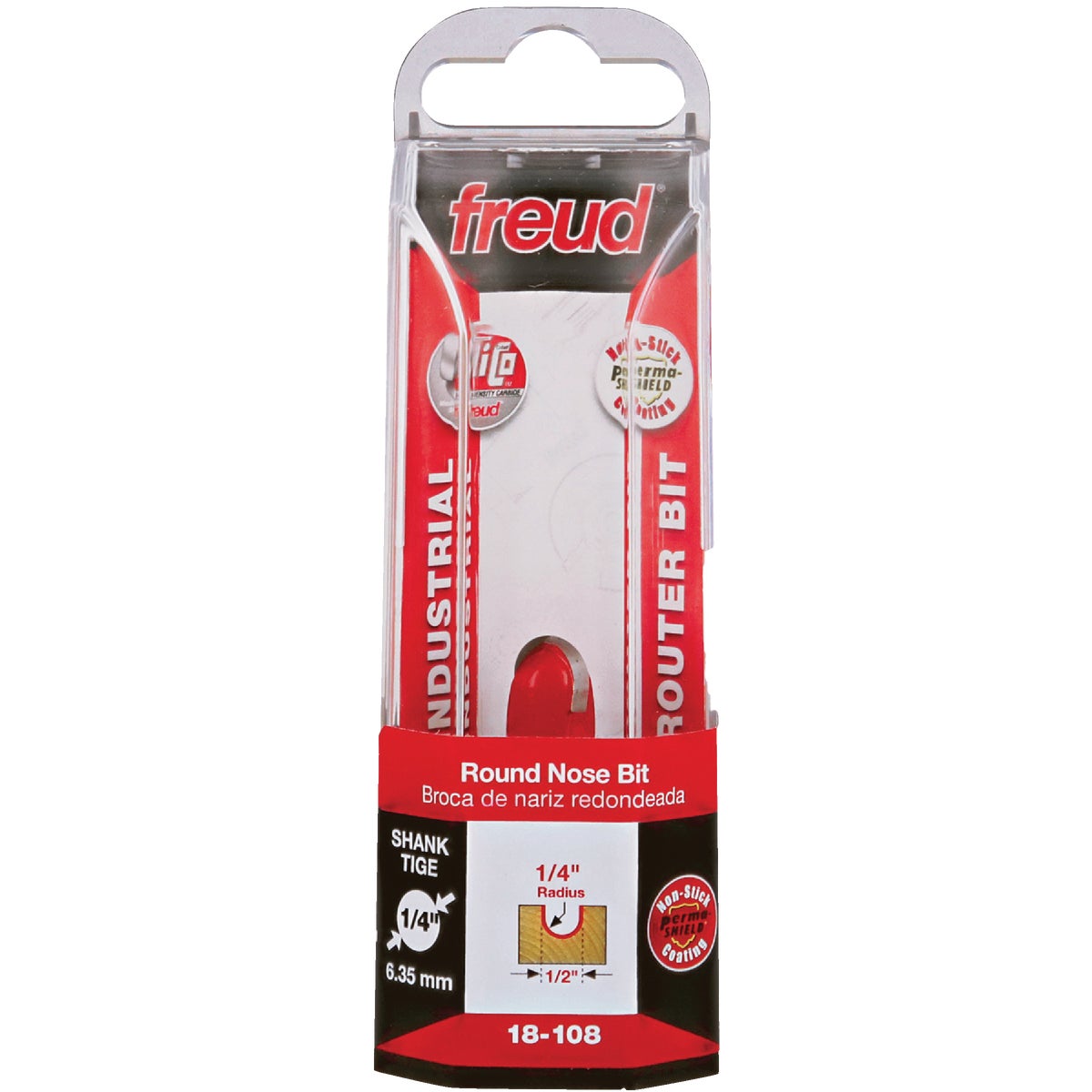 1/2" ROUND NOSE BIT - 18-108 by Freud Inc