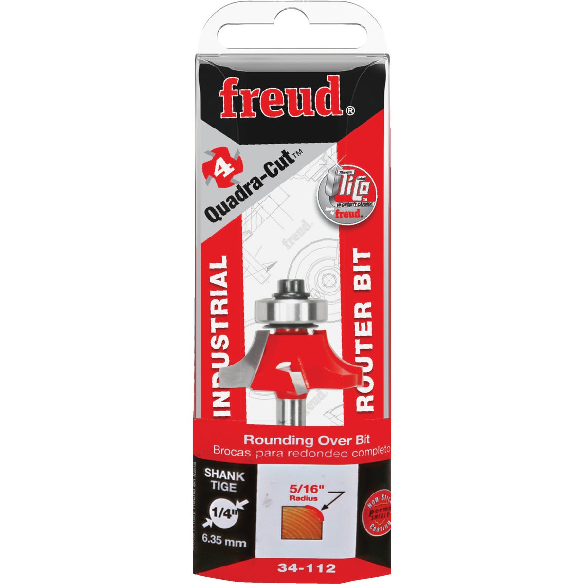 5/16" ROUNDOVER BIT - 34-112 by Freud Inc